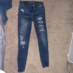 American eagle high rise jegging 0 short
